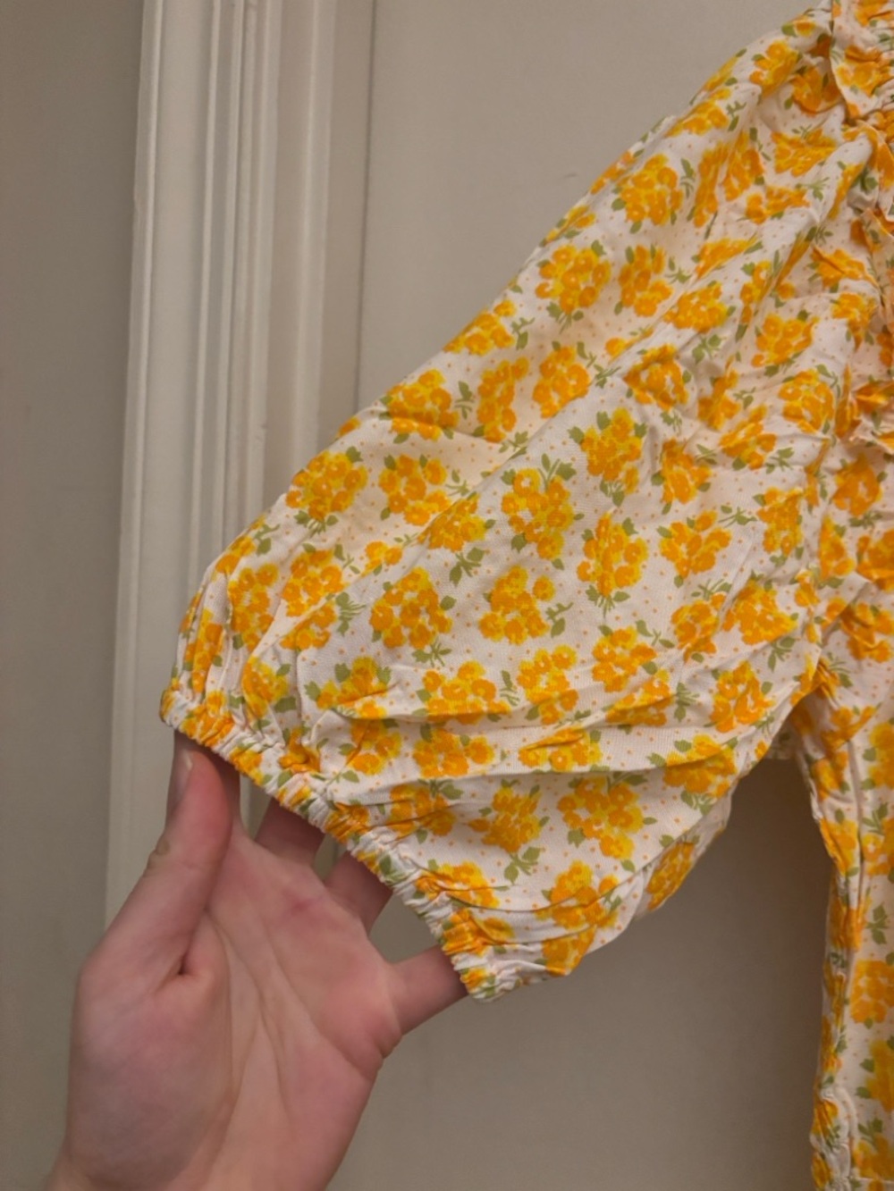 🌼 {RARE} Faithfull the Brand Ditsy Floral Mini Dress - Picture 9 of 9